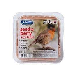 Johnsons Seed and Berry Suet Feast 300g 0