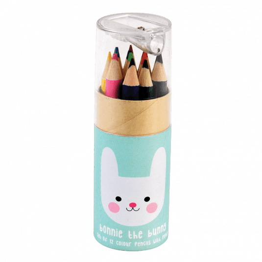 Bonnie the Bunny Colouring Pencils and Sharpener 2