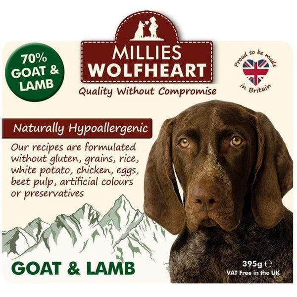 Millies Wolfheart Wet Dog Food Cans 2