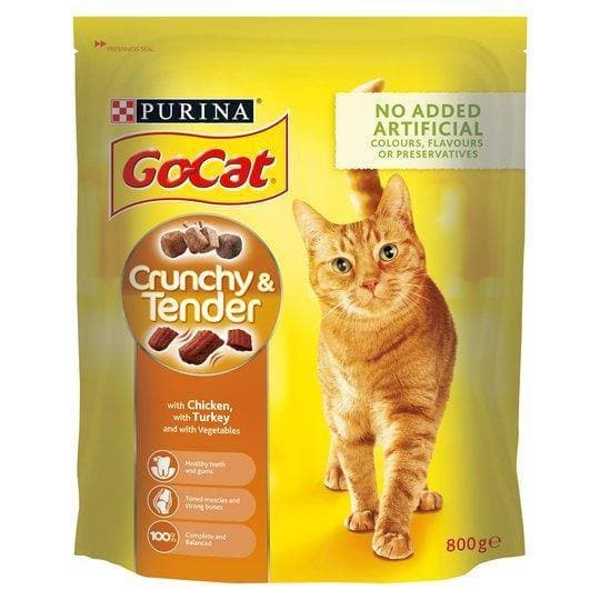 Go-Cat Crunchy and Tender Cat Biscuit 325g 1