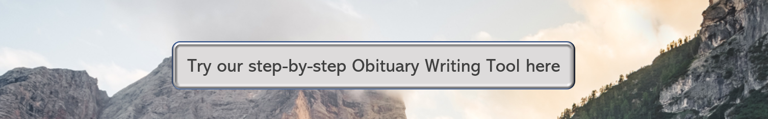 Create a obituary with our writing tool