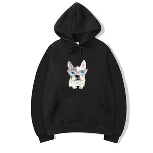 black dog sweatshirt