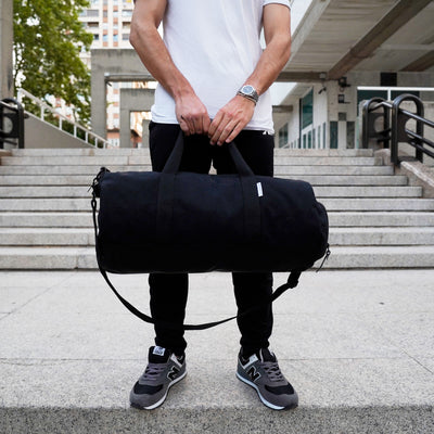 Men's Black Gym Duffel Bag | Boarding Pass NYC