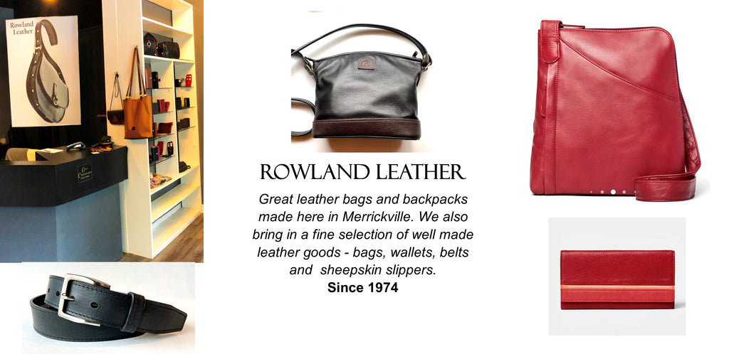 rowland leather handbags