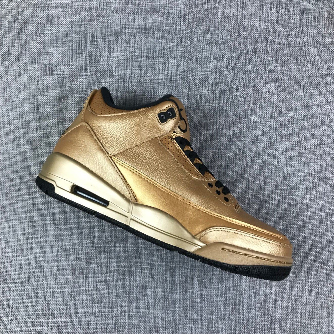 air jordan 3 gold