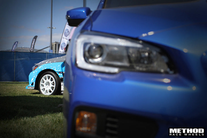 2015 Subaru STI | Method Race Wheels | World Rally Blue