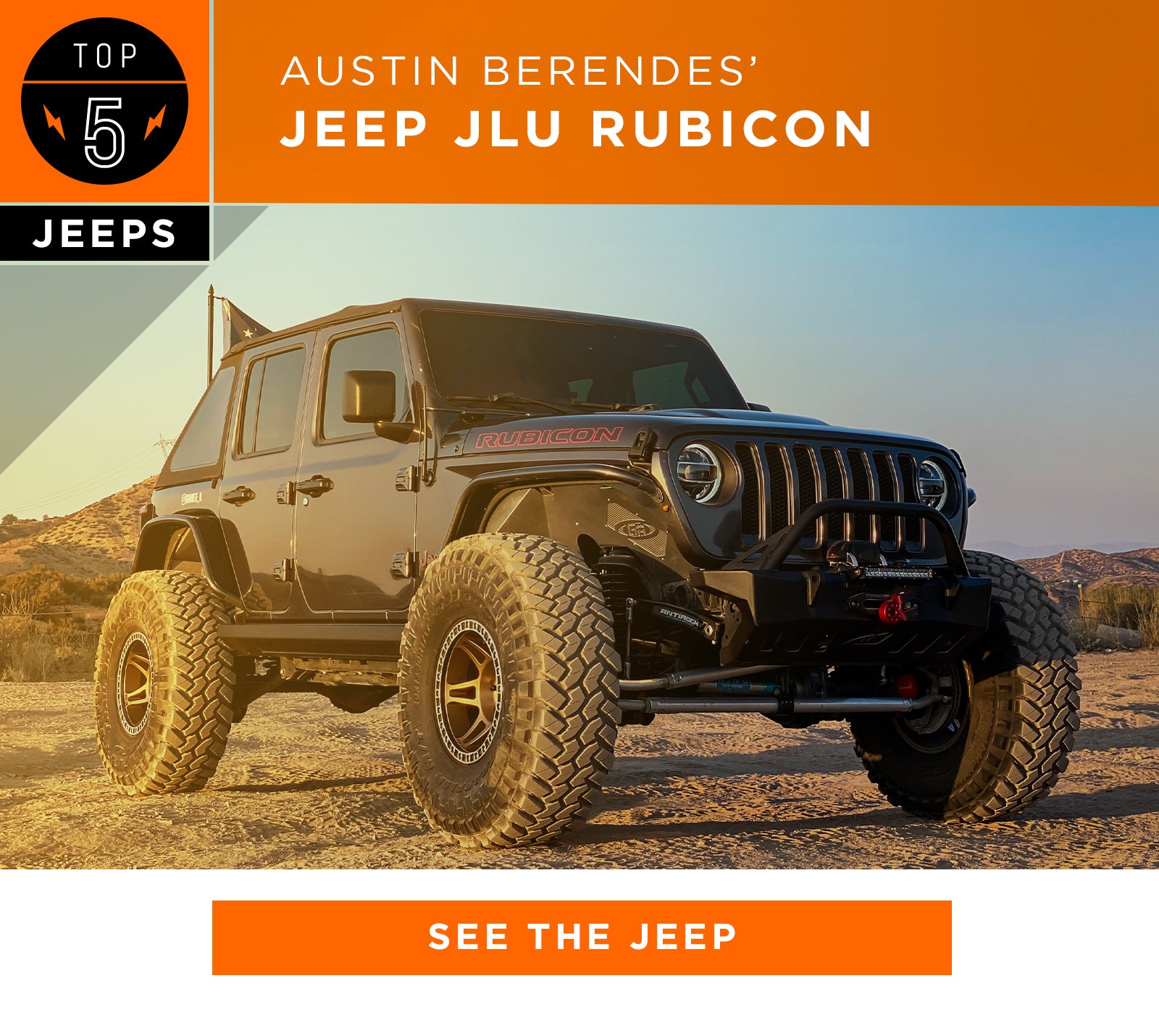 TOP 5 JEEP BUILDS – Method Race Wheels