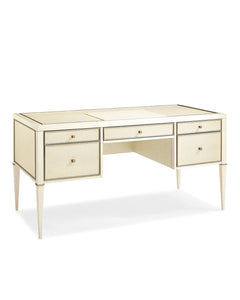 Horchow Neiman Marcus Caracole Furniture Luna Home Office Ivory