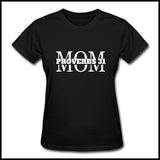 Proverbs 31 MOM Gildan Ultra Cotton Ladies T-Shirt Gildan Ultra Cotton Ladies T-Shirt SPOD black S 