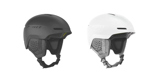 Scott Track Helmets in Black, and White