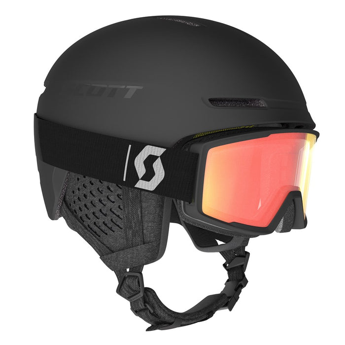 ski goggles and helmet combo