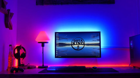 rgb light room