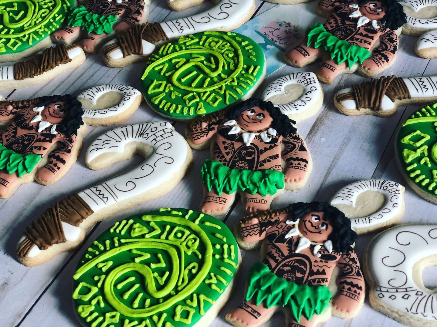 Moana Cookies Luli Sweet Shop