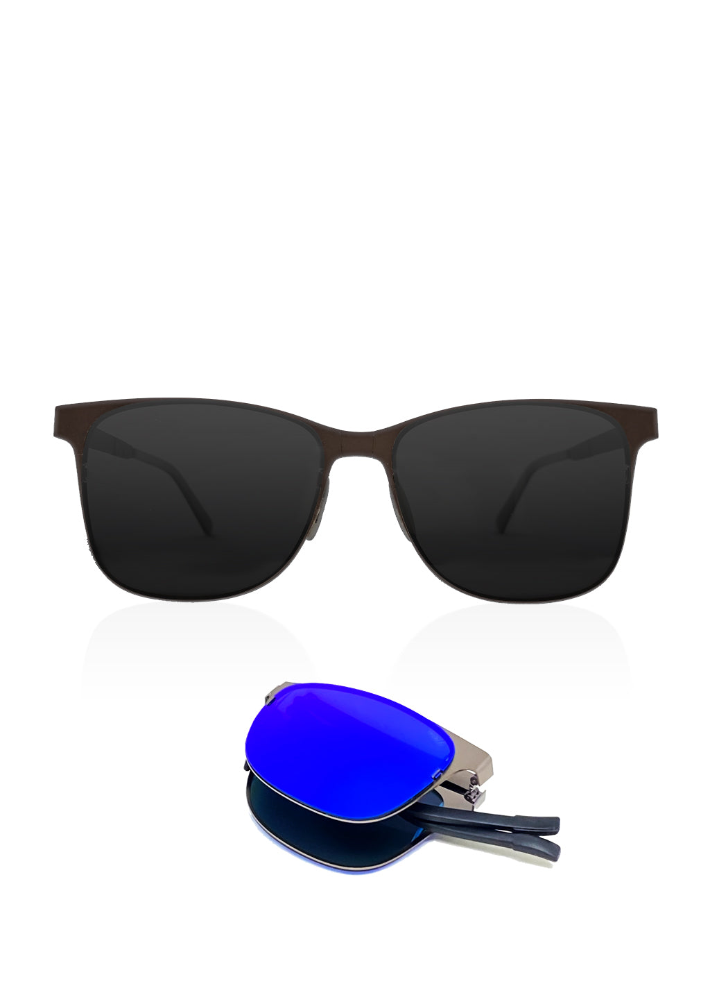 foldable wayfarer sunglasses