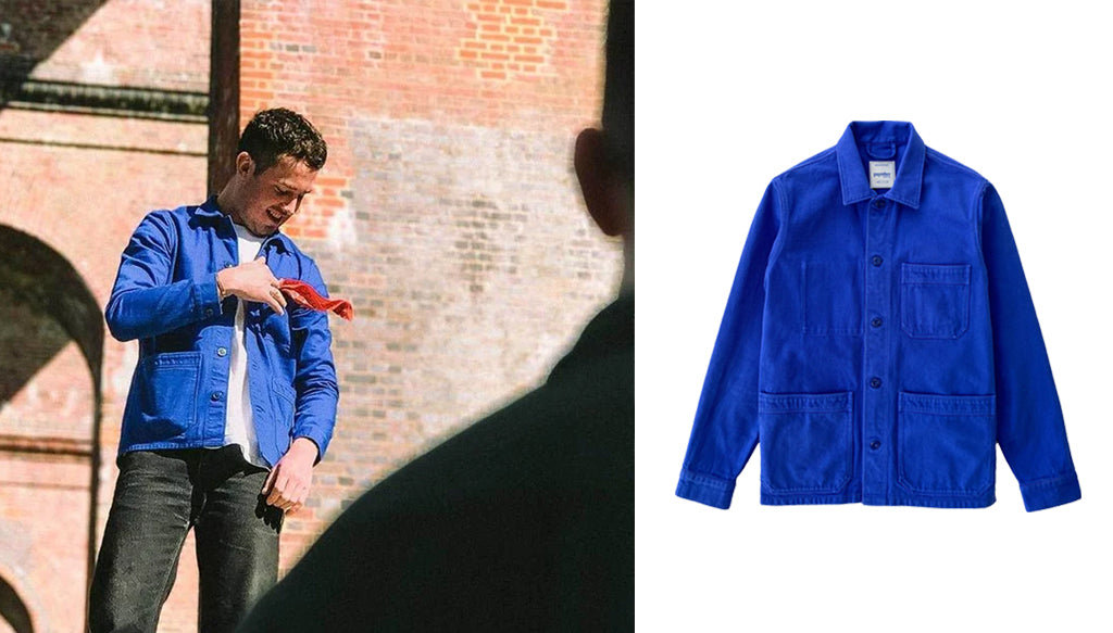 cobalt blue made to order limited edition paynter jacket