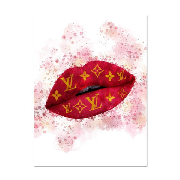 Louis Vuitton Lips Purple – Wallencia