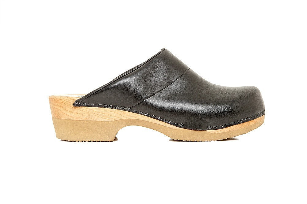wooden chef clogs