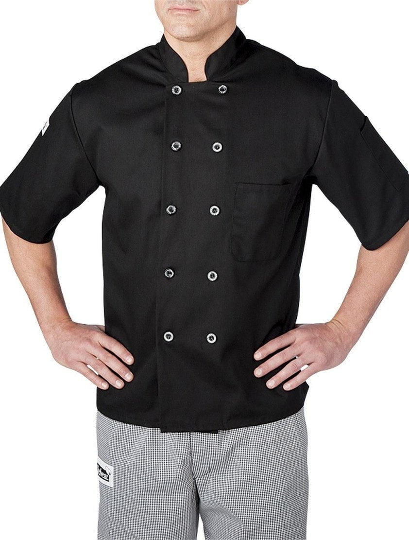 Chefwear 4455 Three Star Plastic Button Chef Jacket – Fiumara Apparel