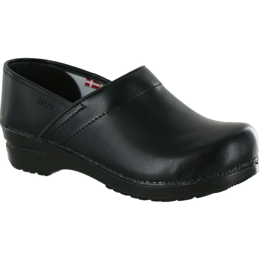 sanita white clogs