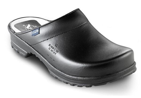 Sika Birchwood Chef Clogs w/Open Back 