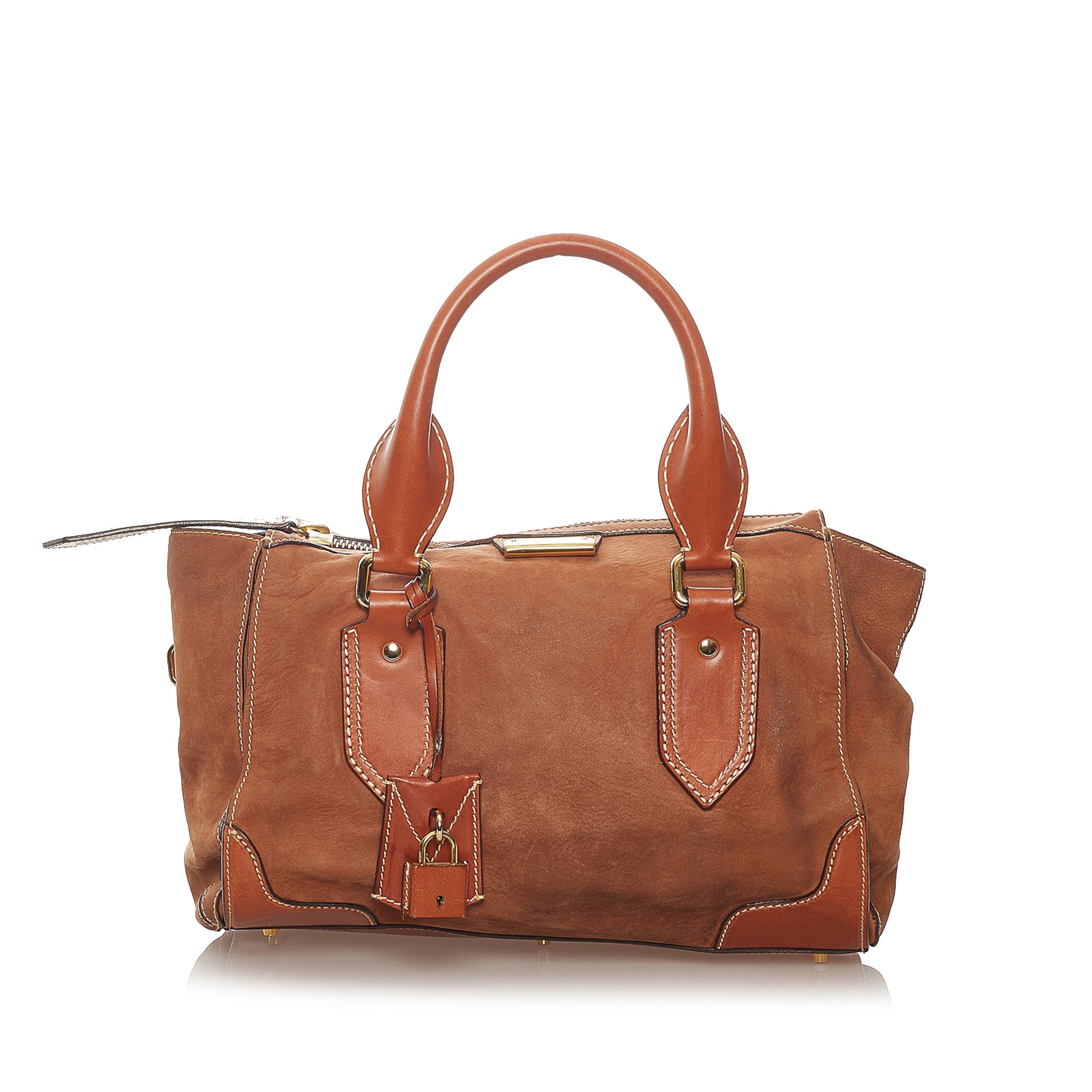 Burberry Suede Handbag | The Vintage Bag Collection