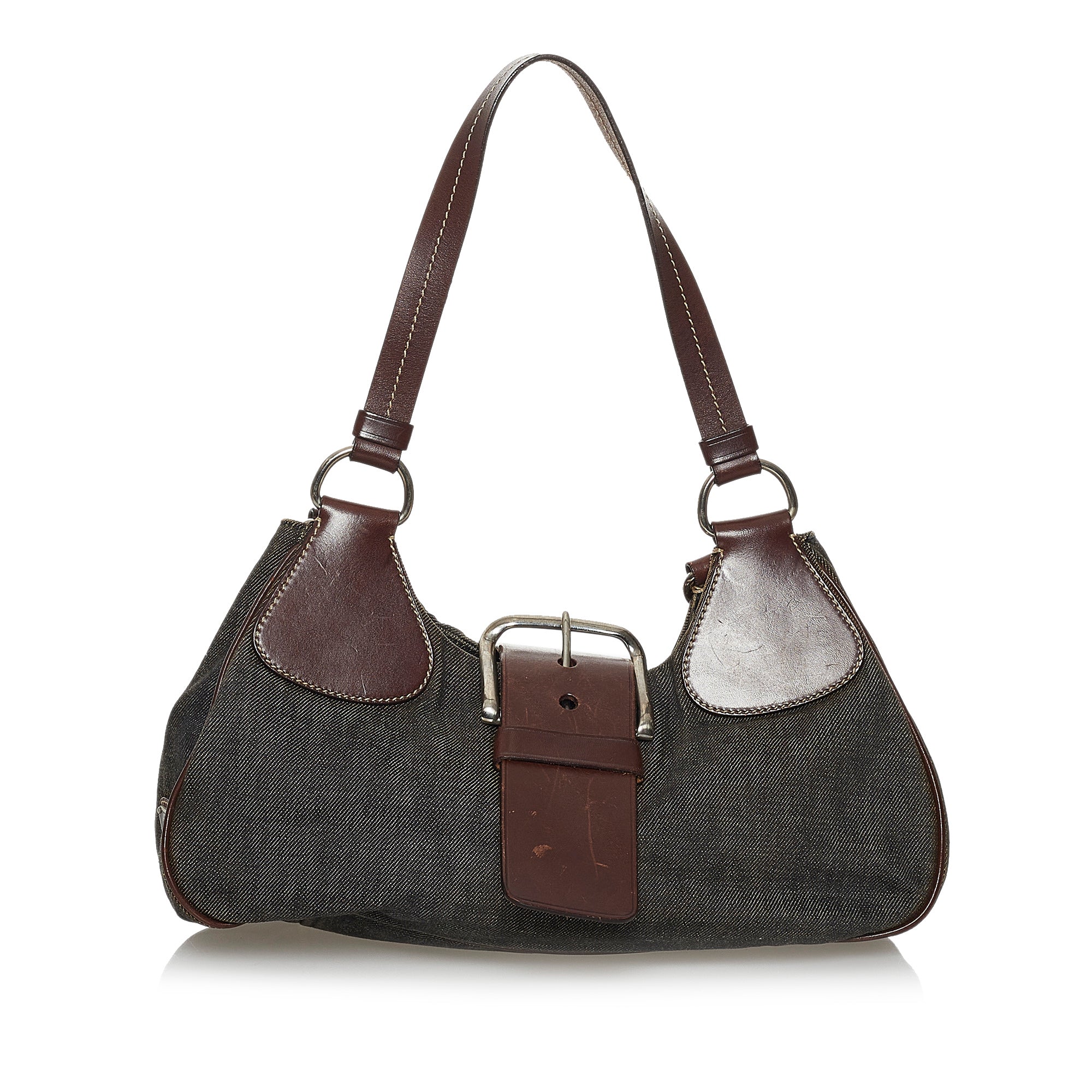 Prada Denim Shoulder Bag | The Vintage Bag Collection