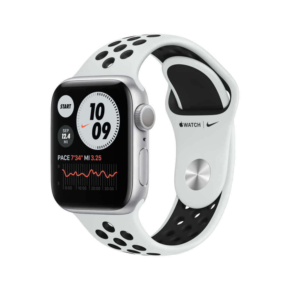 Refurbished Apple Watch Series 6 Nike 44mm WiFi Silver Loop-MobileUK