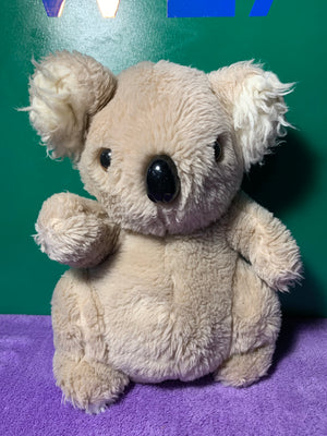 vintage koala bear stuffed animal