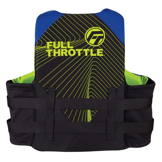 Full Throttle adult Nylon Life Jacket - Red / 2XL/4XL