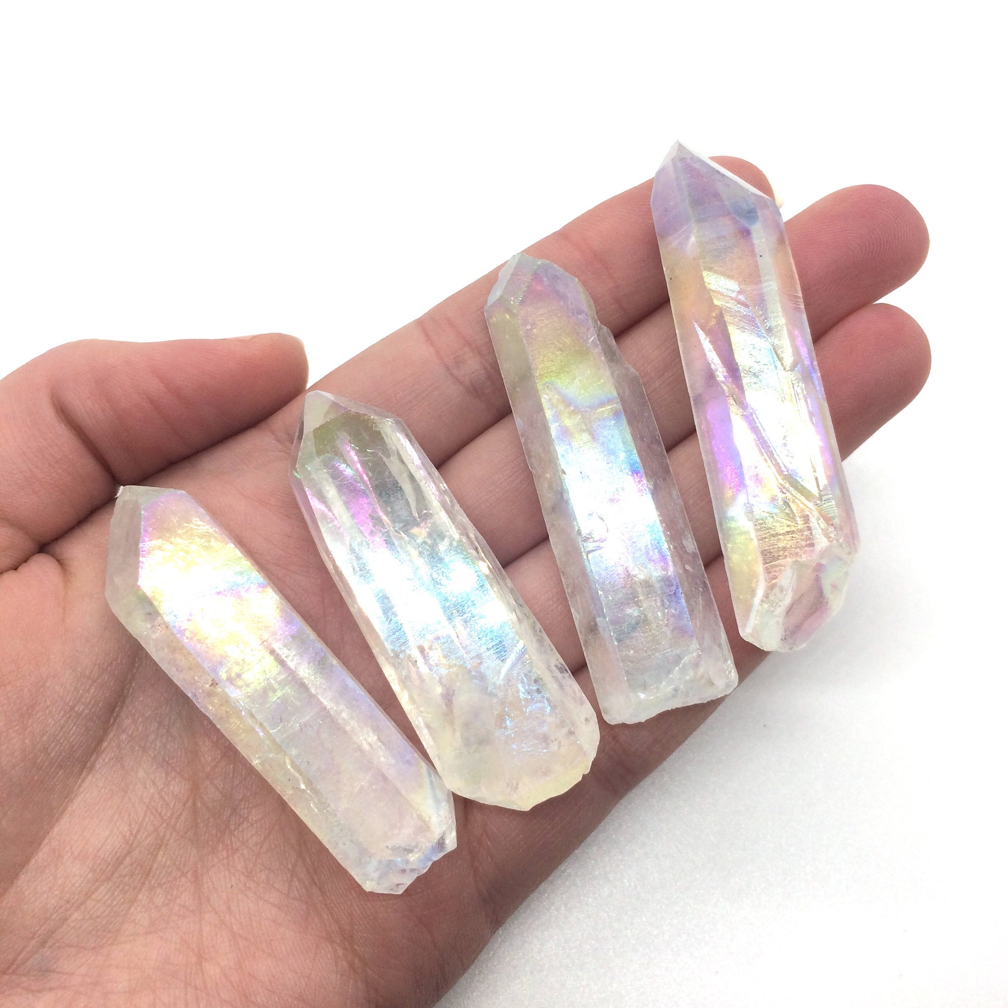 properties of angel aura quartz