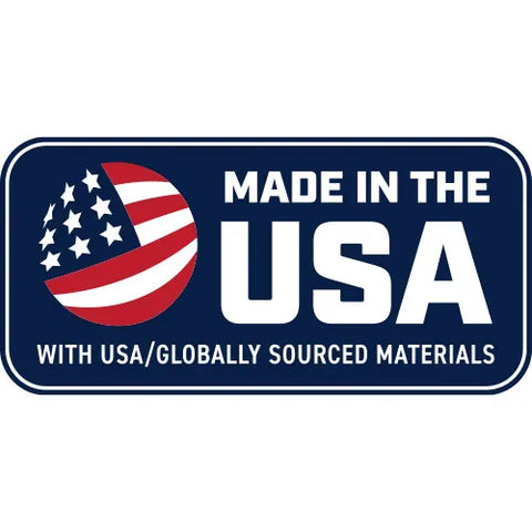 Made in USA with globally sourced materials icon