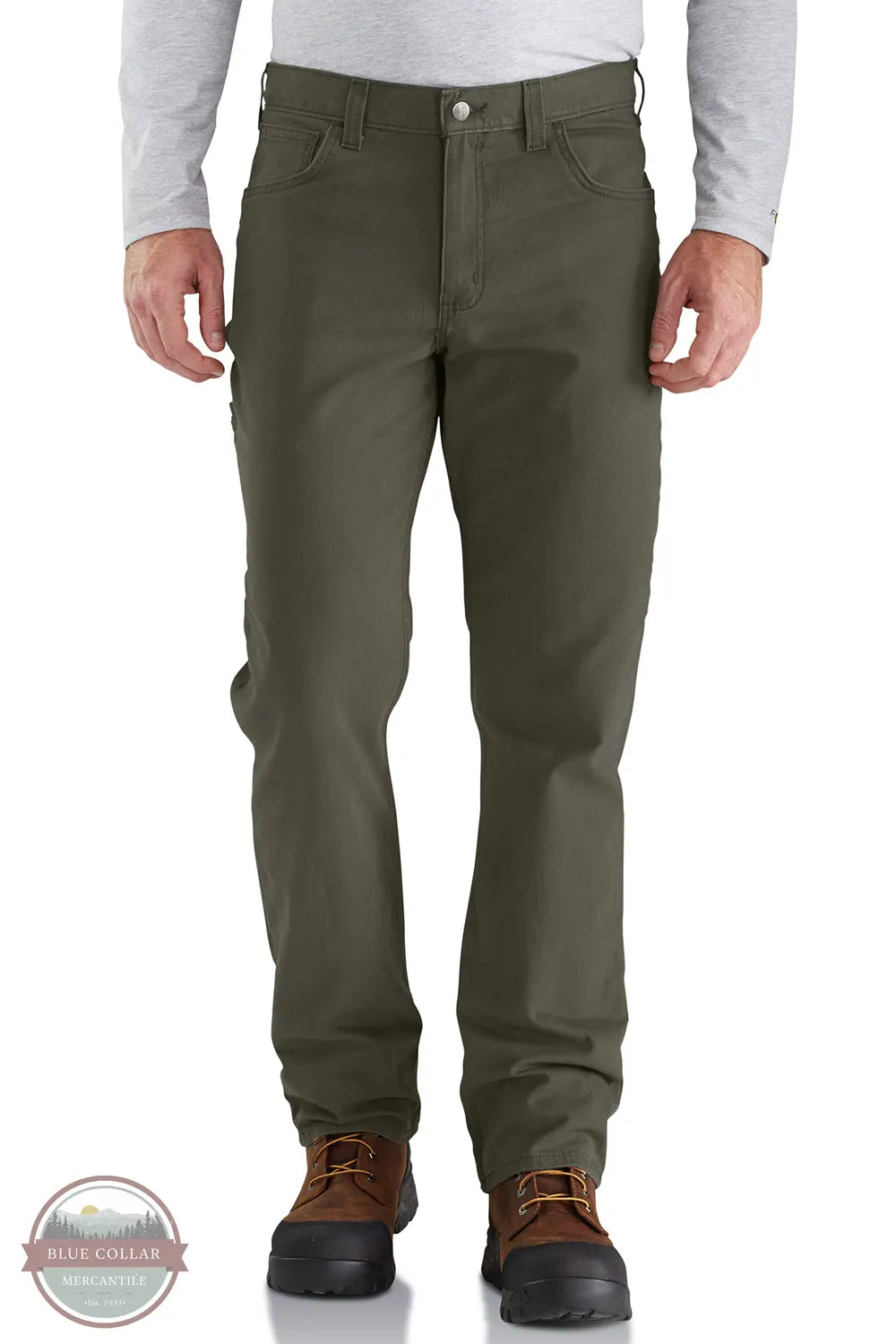 Rugged Flex Relaxed Fit Canvas 5-Pocket Work Pant 102517