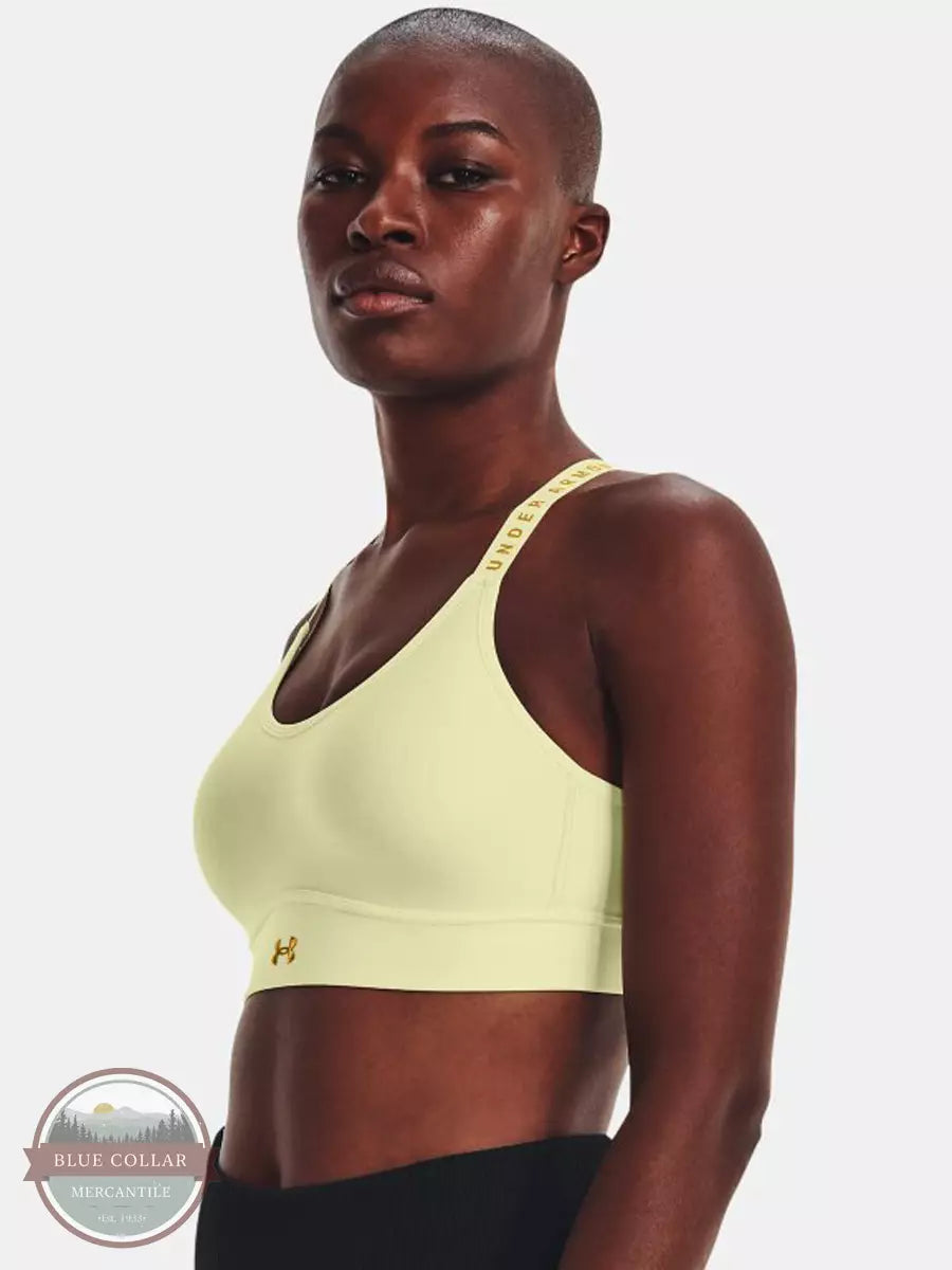 Under Armour 1373870-697 Seamless Low Longline Rib Sports Bra in