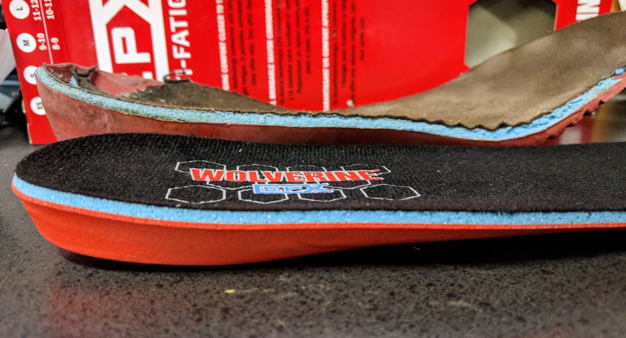 wolverine epx boot insoles