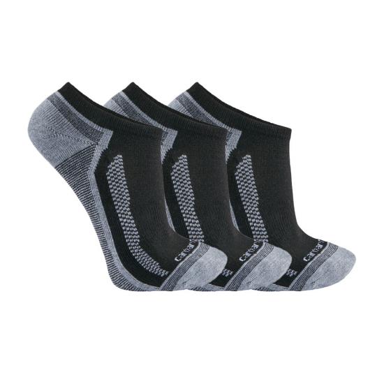 Carhartt Socks 3-Pack Midweight Cotton Blend Low Cut (Men's