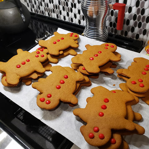 Over 3 dozen Gluten-Free Gingerbread Cookies