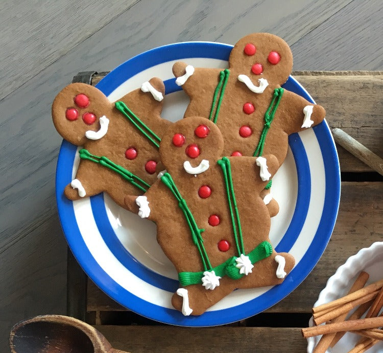 Iced Gingerbread Boy Cookies from Ginger's Breadboys