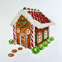 Gingerbread House illustration for Ginger's Breadboys