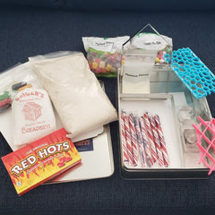 Gingerbread House Kit Contents