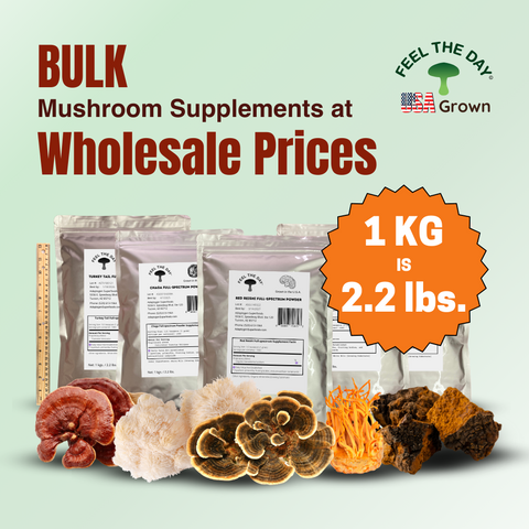 Get your mushrooms at wholesale prices!