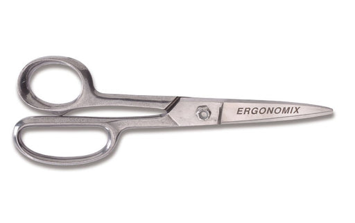 Universal Industrial Scissors, 8 Length, Straight, Black Carbon