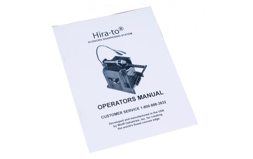 Hira-To® Flat Hone Scissors Sharpener with Hook and Loop Discs — Wolff  Industries, Inc.