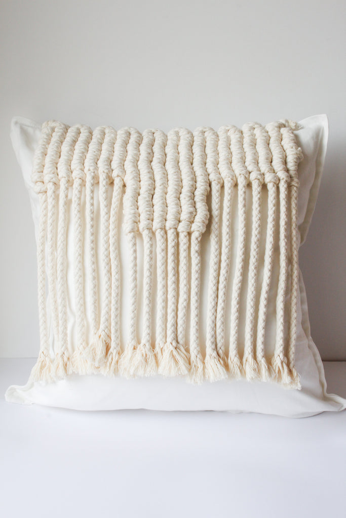 Cocoon Macramé Pillowcase