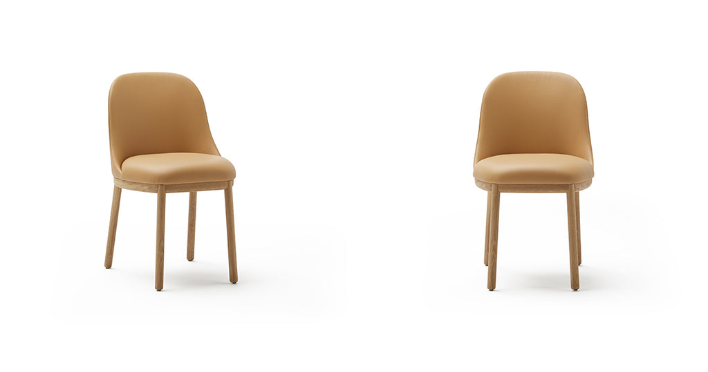 Aleta Chair Wooden Base