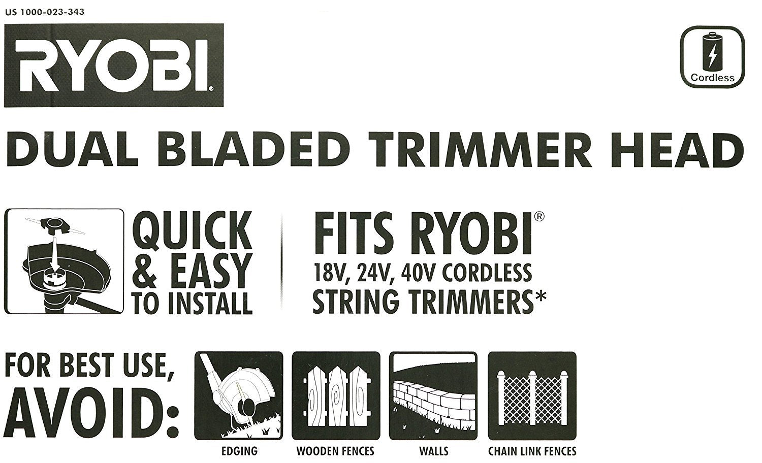 ryobi bladed trimmer head