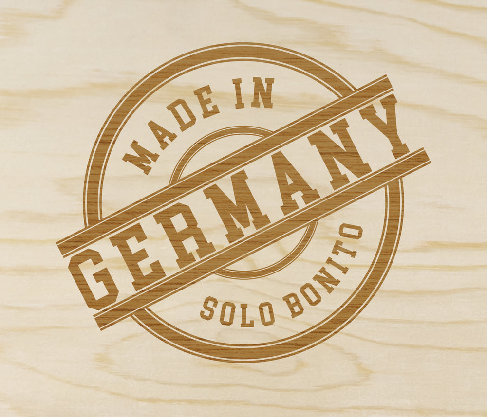 Schnapsbank aus Holz - feinste Gravur personalisiert mit Namen