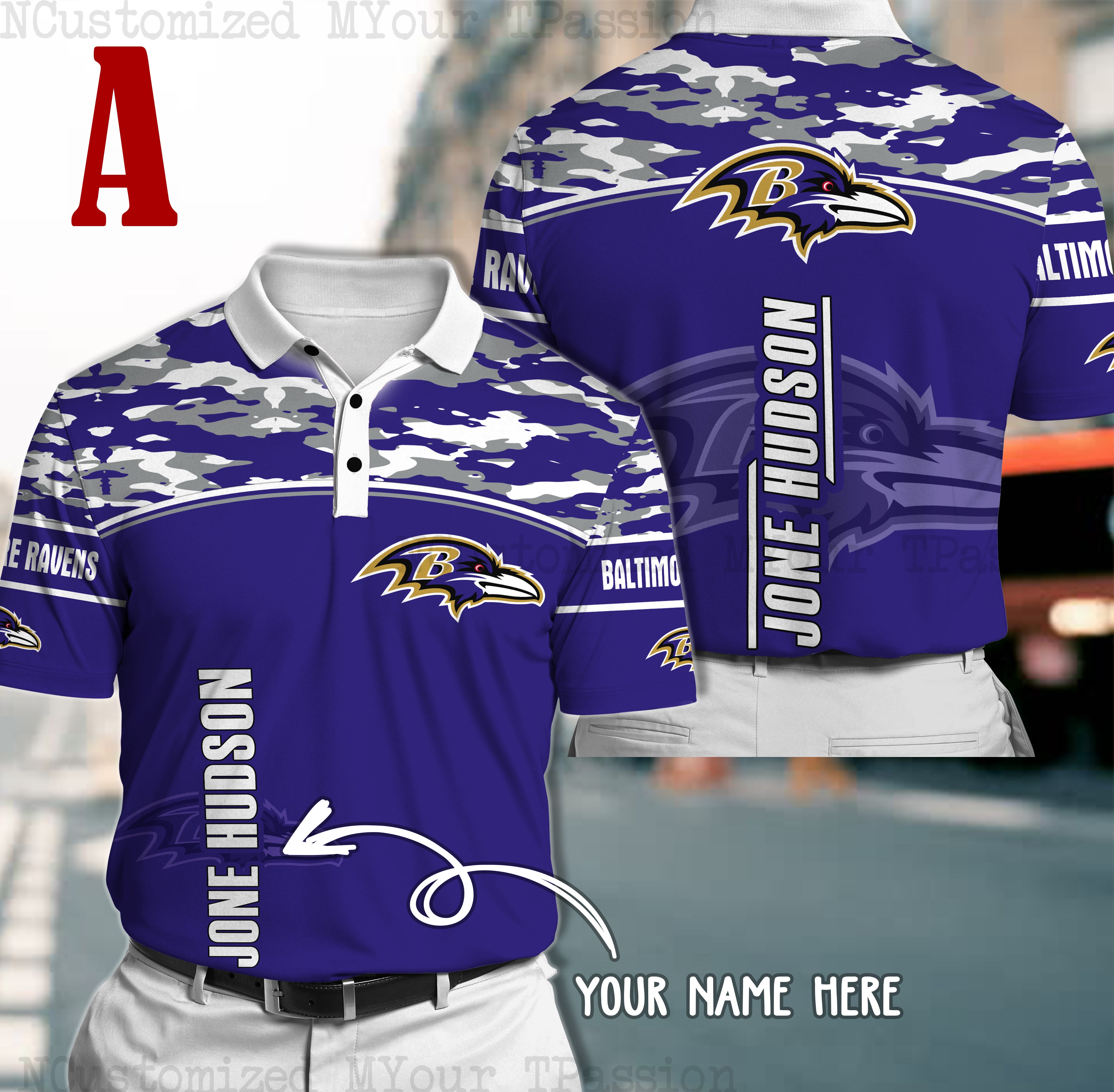 baltimore ravens polo shirt