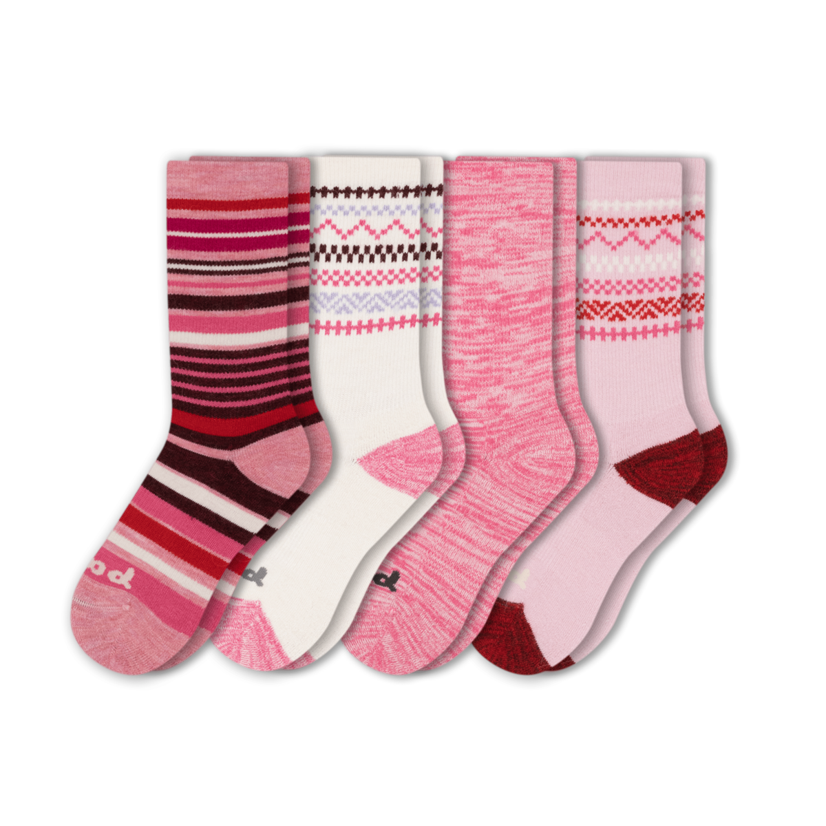 Pacas™ Inc. | Pacas Women’s Crew Socks With Alpaca Wool - 4 Pack