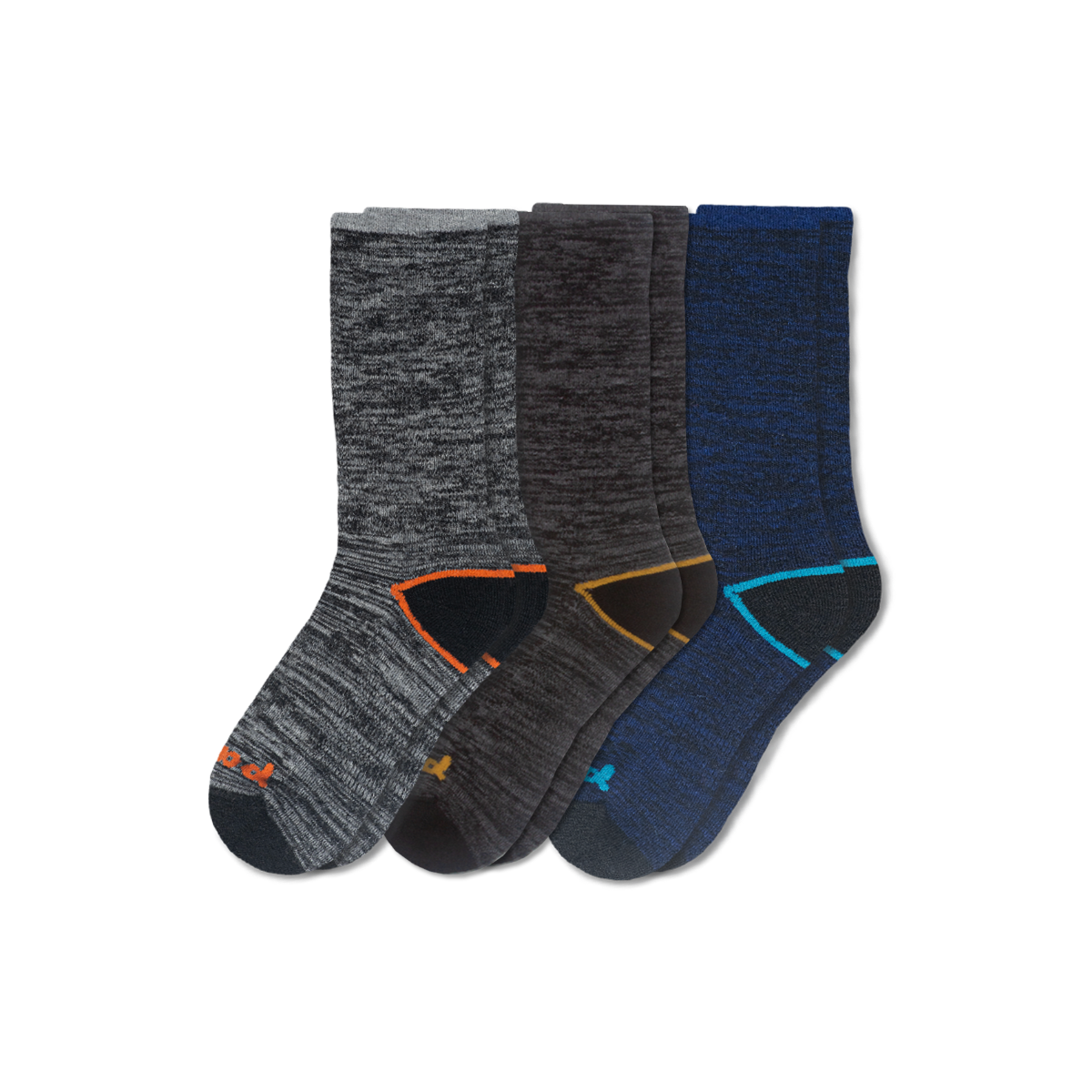 Pacas™ Inc.| Pacas Men’s Crew Socks With Alpaca Wool - 3 Pack