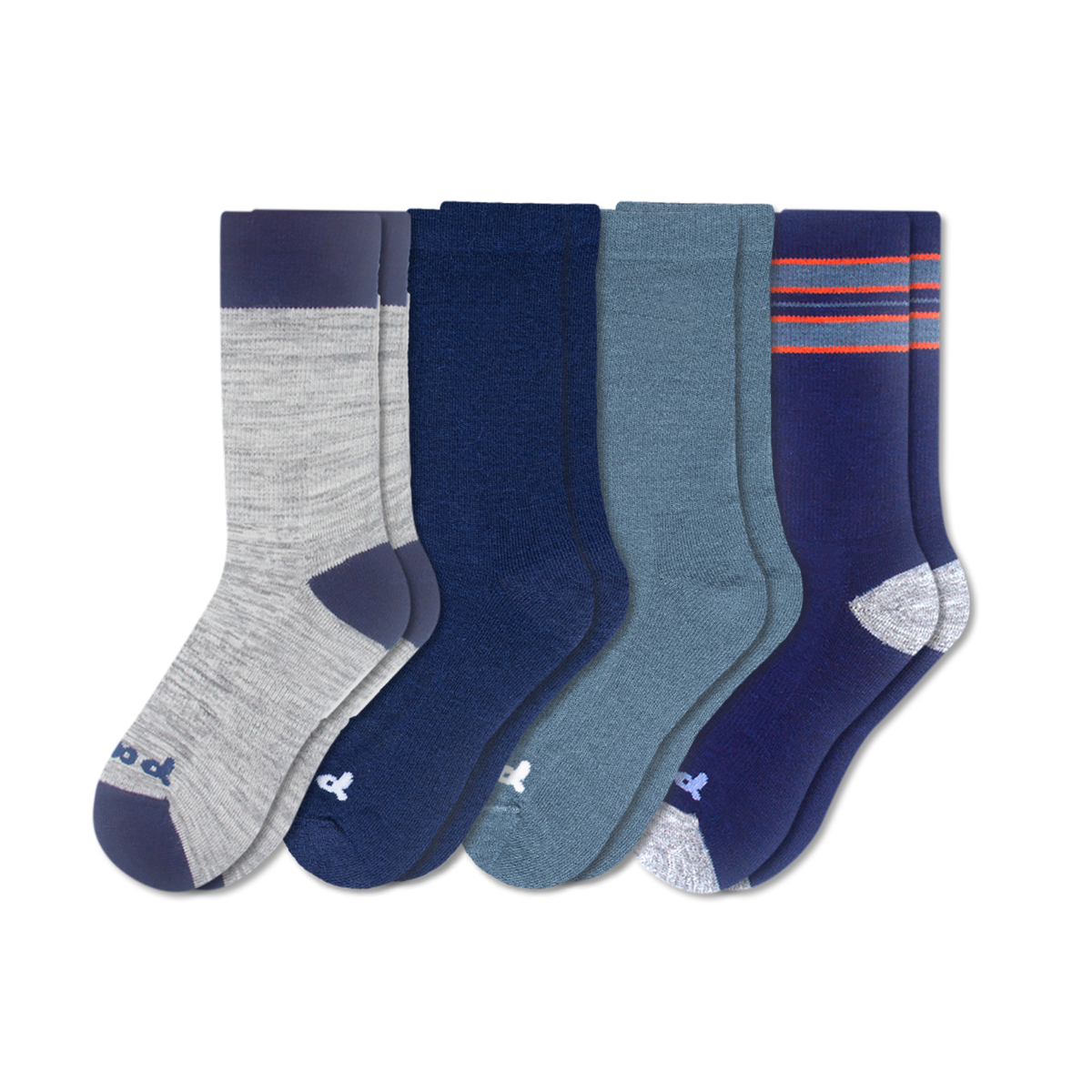 Pacas™ Inc. | Pacas Men’s Crew Socks With Alpaca Wool - 4 Pack